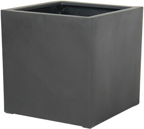 Harmony Lyon Flower Pot Black 50x50x50cm