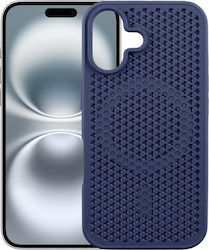 Idol 1991 Air Back Cover Silicon Albastru (iPho...