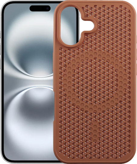Idol 1991 Air Задна корица Силикон Кафяв (iPhone 17)