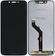 Екран със Сензорен Механизъм за MOTOROLA G7 PLAY (Черен)