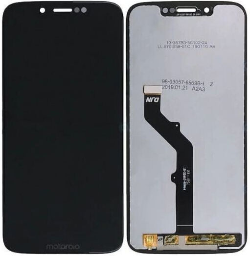 Екран със Сензорен Механизъм за MOTOROLA G7 PLAY (Черен)