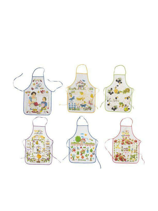Kipper Chef Ποδιά Κουζίνας Πολύχρωμη 70x50cm 5206952002597 12τμχ