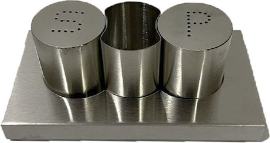 Trends Salz- und Pfefferset Inox 3Stück