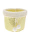 Weihnachtsfiguren Chochino Korb Gold Set 4 Stück 16x14cm 79512