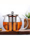 Melina's Collection Teekanne mit Filter Glas Transparent 650ml