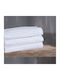 Rythmos Sheet King Size 280x300cm. Satin Stripes White