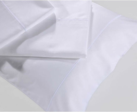 Down Town Home Sheet Sets Single 175x255cm. S250/1 White 3pcs