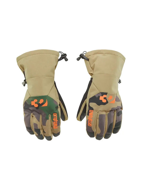 Thirty two Mittens Men's Ski & Snowboard Gloves Green