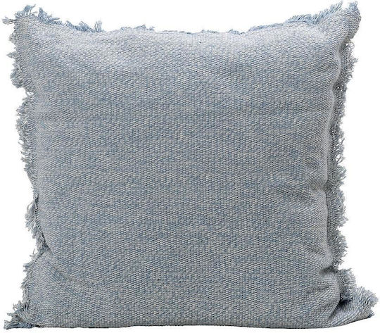 Espiel Espiel Sofa Cushion 100% Cotton Blue 40x40cm
