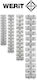 1704 Κλεμενς Ftg-werit Γερμανιας Ν°16 Mm² Πακετο 10 Τεμαχιων