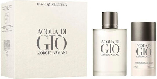 Giorgio Armani Acqua Di Gio Ανδρικό Σετ με Eau de Toilette