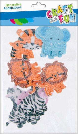 Craft with Fun Decorative Sticker for DIY Crafts 12pcs 8.5x18cm (Μiscellaneous Designs)
