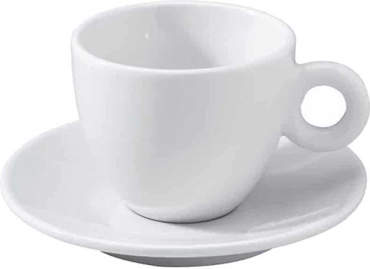 GTSA Cup Saucer Porcelain White (12pcs)