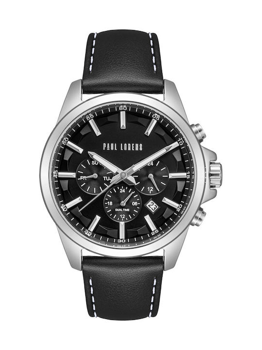 Paul Lorens Мъжки Часовник 44mm На Батерия със ...