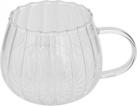 Atmosphera Mug Glass Transparent 350ml 6pcs