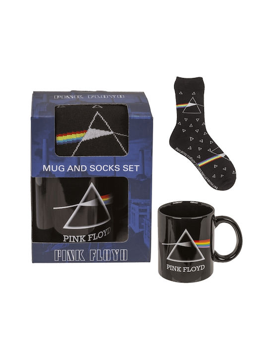 Out of the Blue Pink Floyd Ceramic Multicolour Mug 315ml 2 Pieces