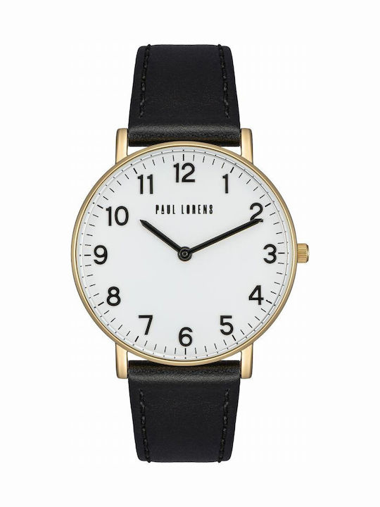 Paul Lorens Мъжки Часовник 40mm На Батерия с Че...