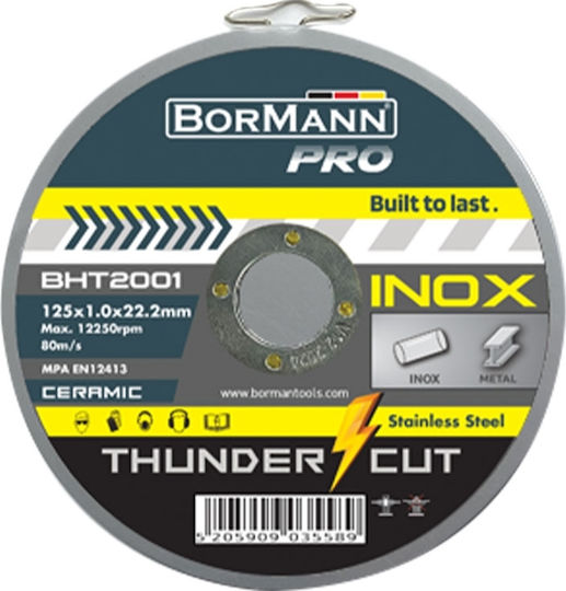 Bormann Pro BHT2001 Schneidscheibe Metall 125mm