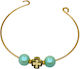 Makwedding Μαρτυρικό Βάπτισης Βραχιολάκι Metallisch Gold 25Stück