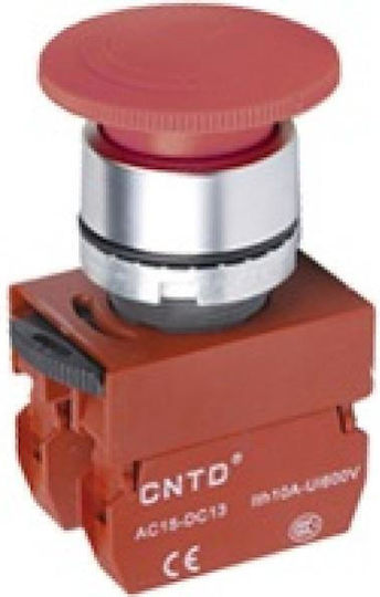 Cntd C2PNM4R ROHS CNTD Διακόπτης Μπουτόν με Φωτισμό 5 τεμάχια 5τμχ