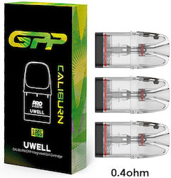 Uwell Pods 3 Бройки 3 мл с Импенданс 0.4ohm Uwell Pods 3 Бройки 3 мл с Импенданс 0.4ohm