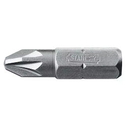 Stanley Pozidriv Bit 1/4" PZ3x25mm Screwdriver Bit Cross