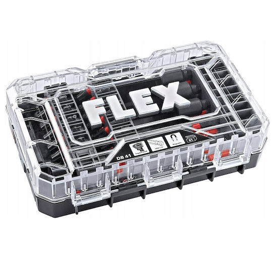 Set Biți Pentru Șurubelniță Impact Flex Db 41 Număr Bucăți 41