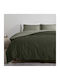 Cannon Sheet Set with 2 Pillowcases Super-Double with Elastic 160x200+33cm. Fresh Beetle 3pcs