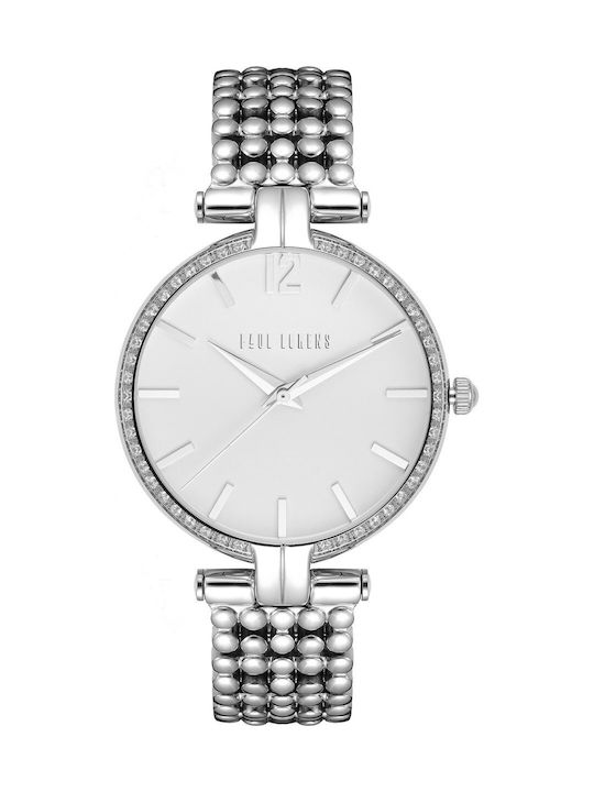 Paul Lorens Women's Watch with White Metal Brac...