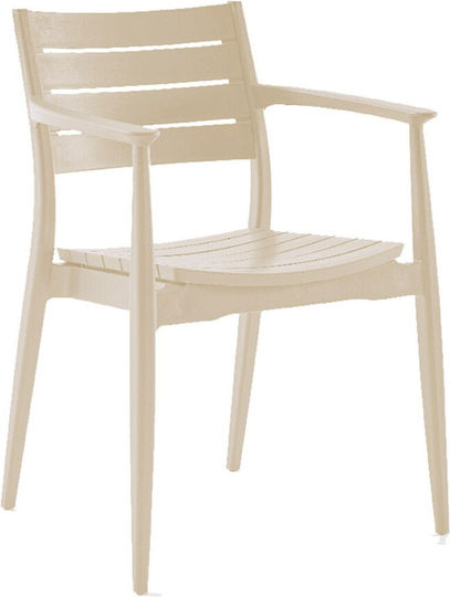 Καρέκλα Regnum Cappuccino 16τμχ 58x54x82εκ.