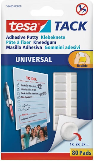 Tesa Glue Stickers for Paper 80pcs