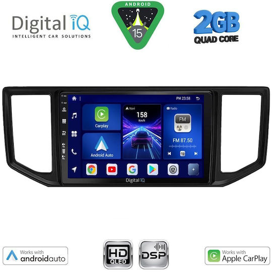 Digital IQ Ηχοσύστημα Αυτοκινήτου για Volkswagen Crafter 2017 (Bluetooth/USB/WiFi/GPS/Apple-Carplay/Android-Auto) με Οθόνη Αφής 10"