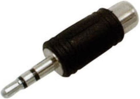 Converter 3.5mm / RCA male to 3.5mm / RCA female 10pcs 01.098.0035