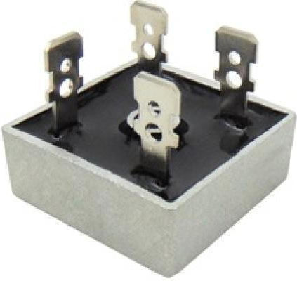 Square Metal Bridge 15A/400V Kbpc1504 Hy 01.012.0064 10 Pieces