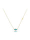 Paraxenies Necklace Eye from Gold