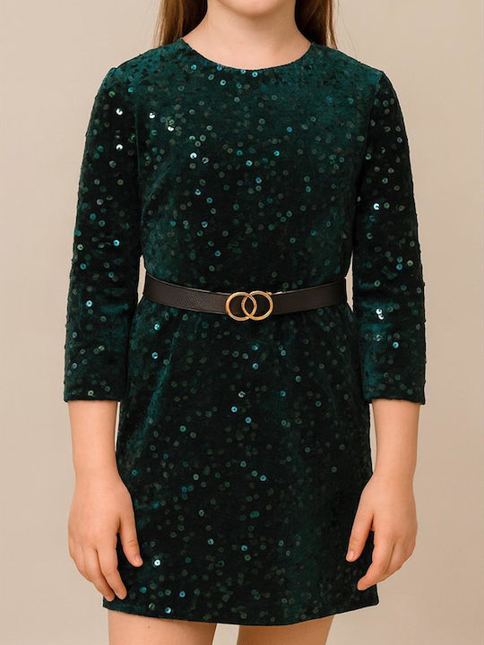 Children's Dress Green
