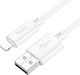 Hoco X88 USB-A to Lightning Cable White 2m (47717-OC)
