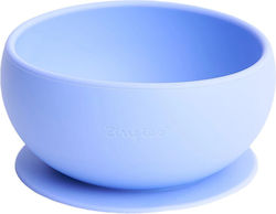 Zingies Baby Food Bowl Milo made of Silicone Lilac