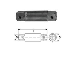 1'' Male-to-male Impact Adaptor 1'' Square