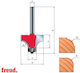 34 Freză Profil Concav 1/4c Vârf Din Carbură Z=2 Coada Ghid Inferior Cu Rulment Dim 18.7 34-10308p