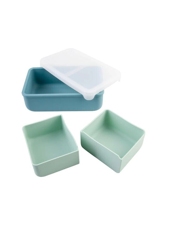 Melii Cutie pentru Mâncare Silicon Multicolor Potrivit pentru Cuptor cu Microunde 700ml 1buc