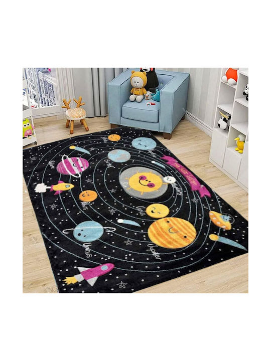 SpitiBazaar Kids Rug Negru 180x240cm