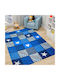 SpitiBazaar Παιδικό Χαλί Μπλε 133x190cm