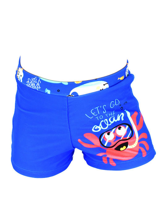 Ferrari Group Kids Swimwear Swim Briefs Blue