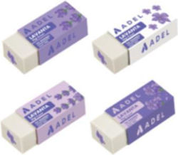 Adel Eraser for Pencil and Pen Lavender 1pcs