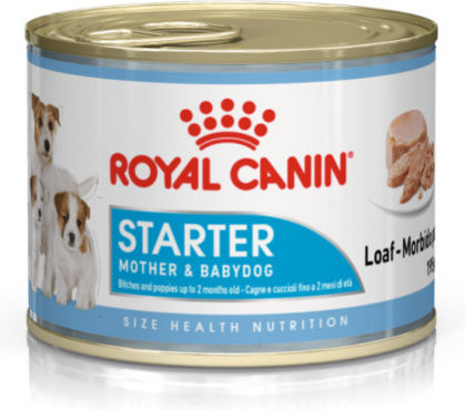 Royal Canin Starter Mousse Υγρή Τροφή Σκύλων με Κρέας 12x195gr