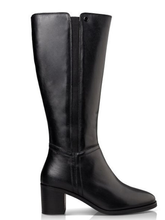 Leather Women's Boots Black
