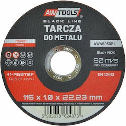 AWTools Disc De Tăiere Metal 115mm