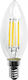 Universe Λάμπα LED 4W για Ντουί E14 Θερμό Λευκό Dimmable
