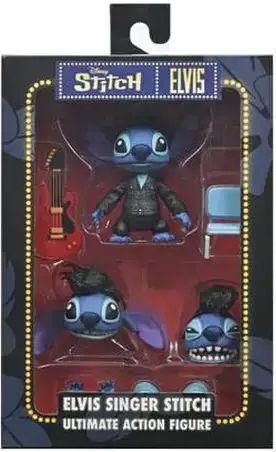 Neca Disney Stitch Ultimate Action-Figur Höhe 7cm in Maßstab 1:10